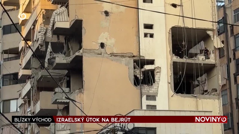 IZRAELSKÝ ÚTOK NA BEJRÚT