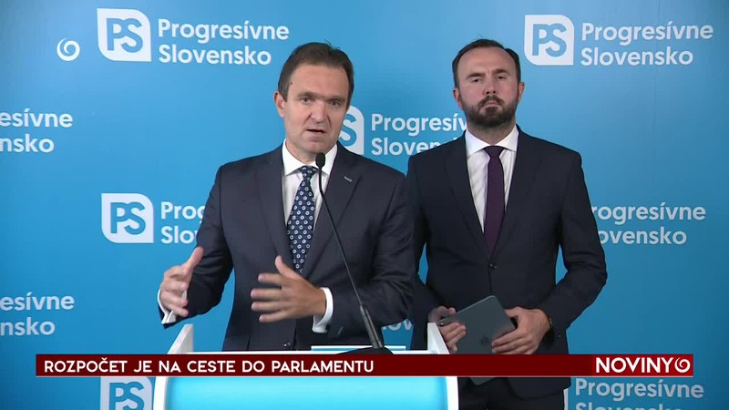 ROZPOČET JE NA CESTE DO PARLAMENTU