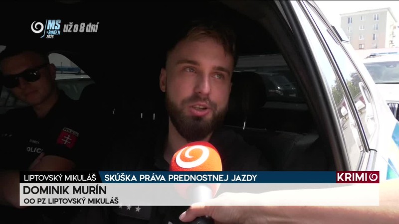 SKÚŠKA PRÁVA PREDNOSTNEJ JAZDY