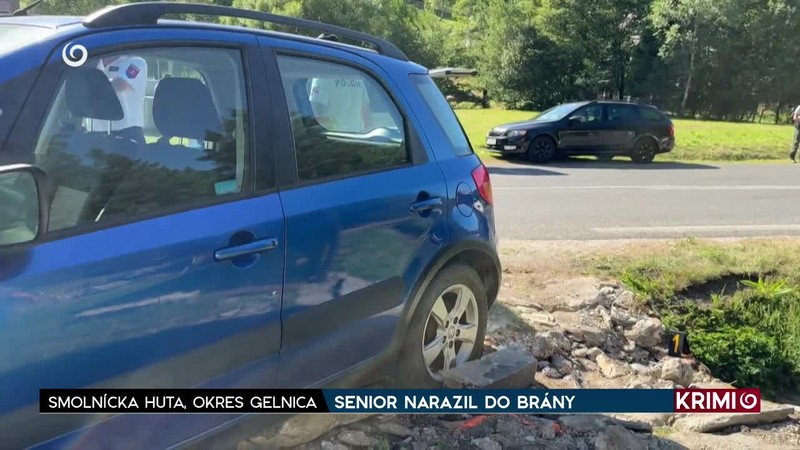 SENIOR NARAZIL DO BRÁNY