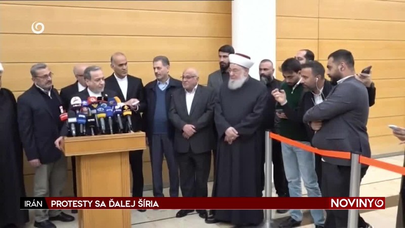 PROTESTY SA ĎALEJ ŠÍRIA