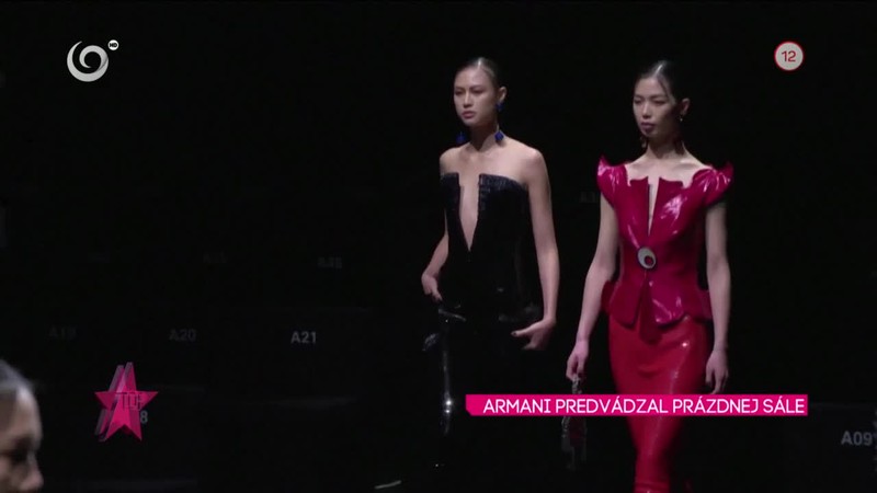 ARMANI PREDVÁDZAL PRÁZDNEJ SÁLE