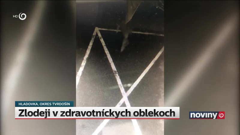 Zlodeji v zdravotníckych oblekoch