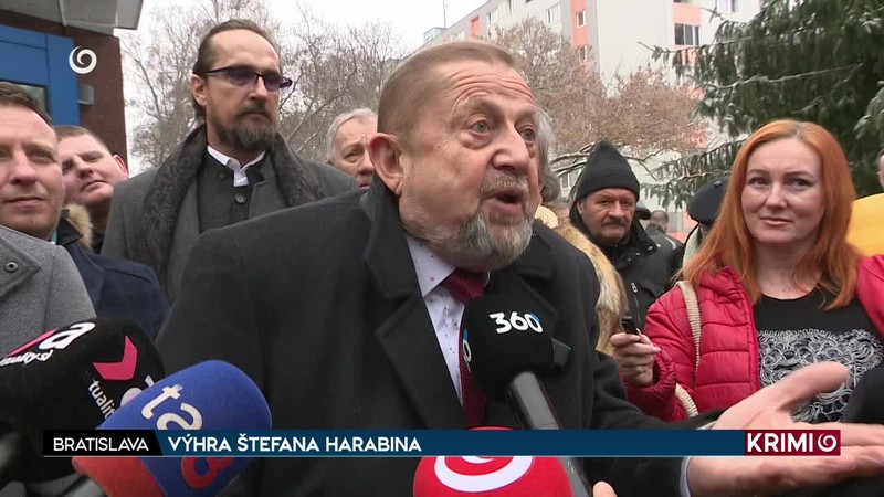 VÝHRA ŠTEFANA HARABINA