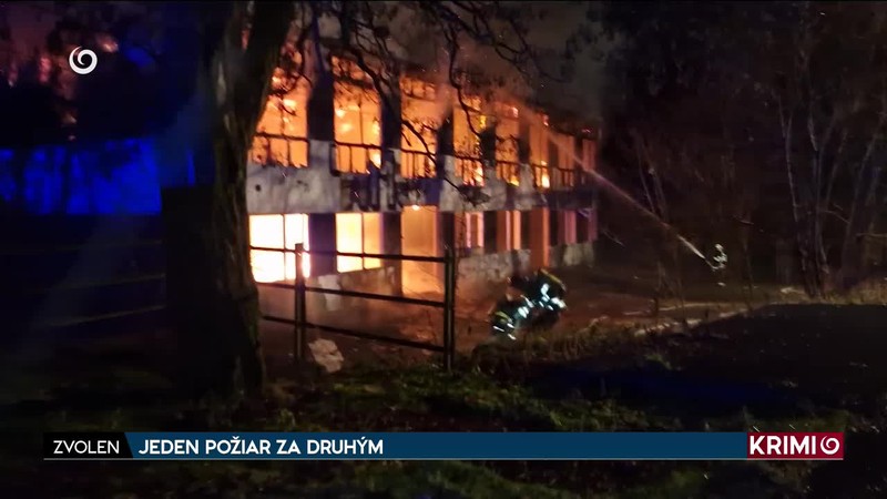 JEDEN POŽIAR ZA DRUHÝM