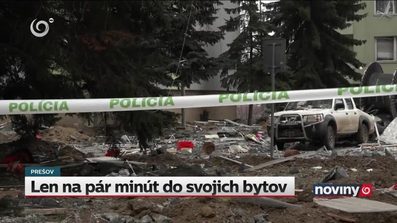 Len na pár minút do svojich bytov