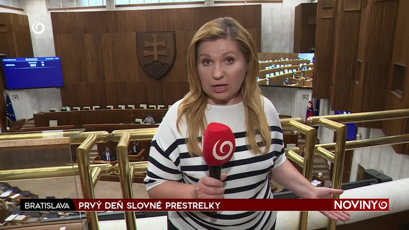 PRVÝ DEŇ SLOVNÉ PRESTRELKY