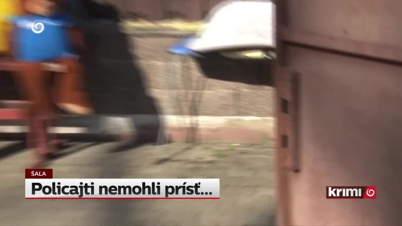 Policajti nemohli prísť...