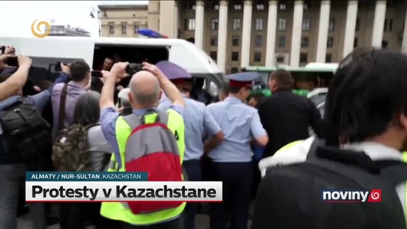 Protesty v Kazachstane