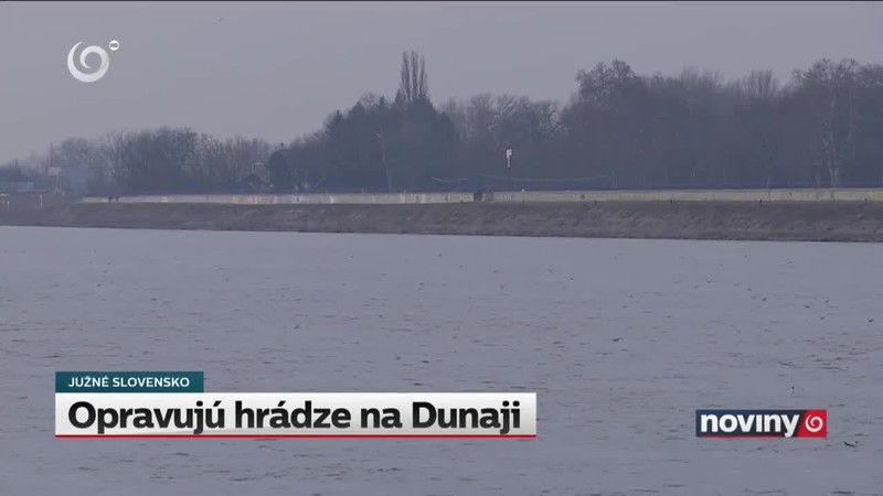 Opravujú hrádze na Dunaji
