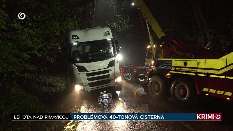 PROBLÉMOVÁ 40-TONOVÁ CISTERNA