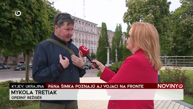 PÁNA ŠIMKA POZNAJÚ AJ VOJACI NA FRONTE