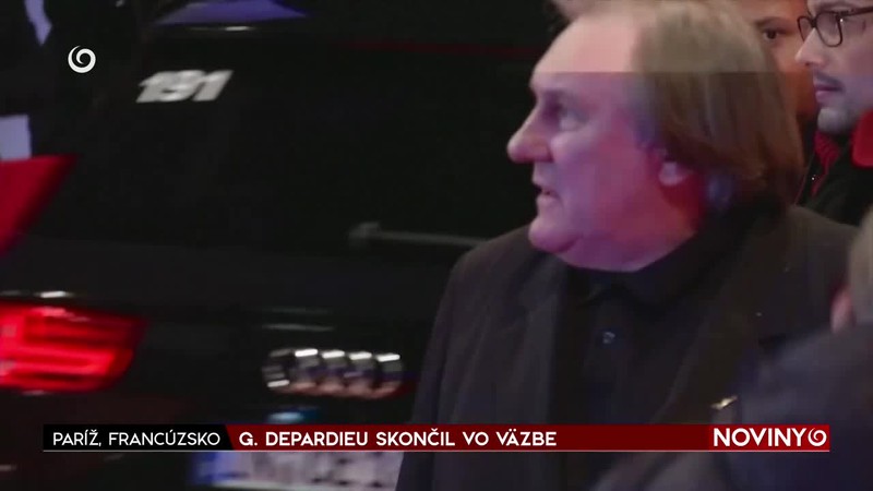 G. DEPARDIEU SKONČIL VO VÄZBE