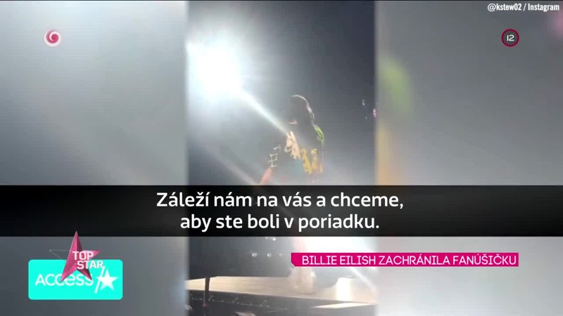 BILLIE EILISH ZACHRÁNILA FANÚŠIČKU