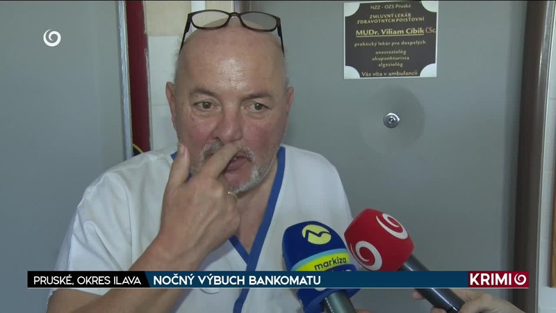 NOČNÝ VÝBUCH BANKOMATU