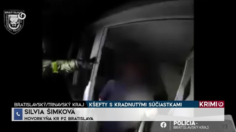 KŠEFTY S KRADNUTÝMI SÚČIASTKAMI