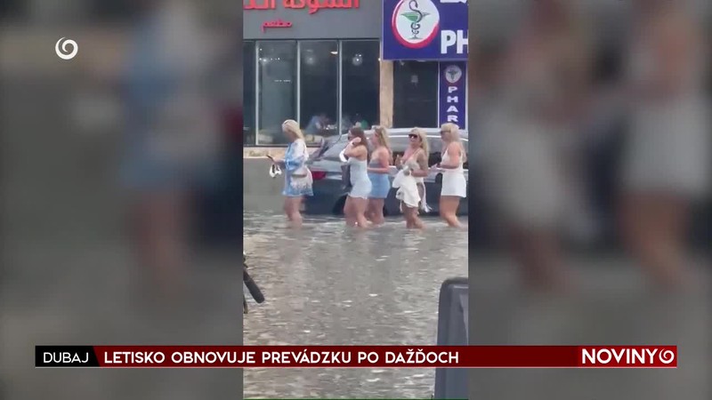LETISKO OBNOVUJE PREVÁDZKU PO DAŽĎOCH