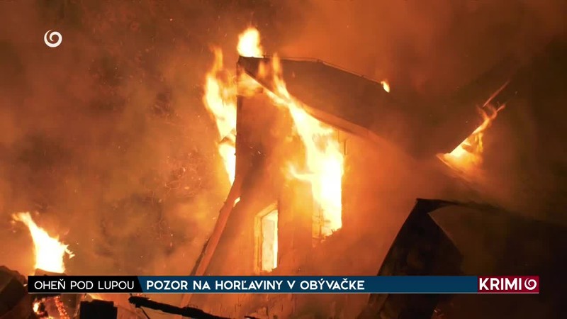 POZOR NA HORĽAVINY V OBÝVAČKE