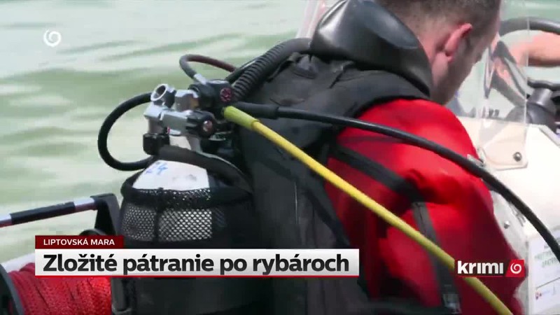 Zložité pátranie po rybároch