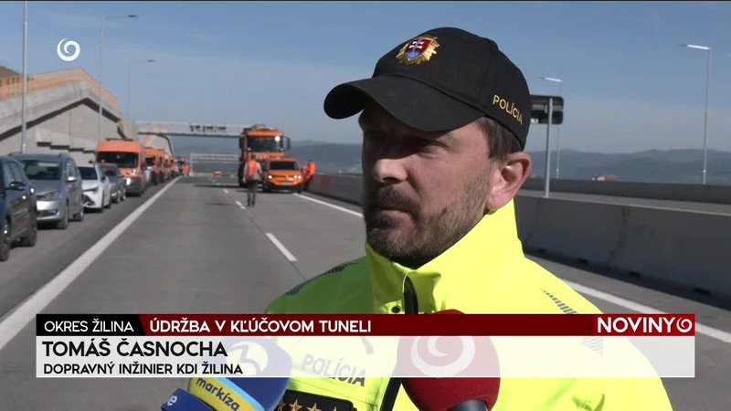 ÚDRŽBA V KĽÚČOVOM TUNELI