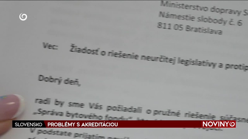 PROBLÉMY S AKREDITÁCIOU
