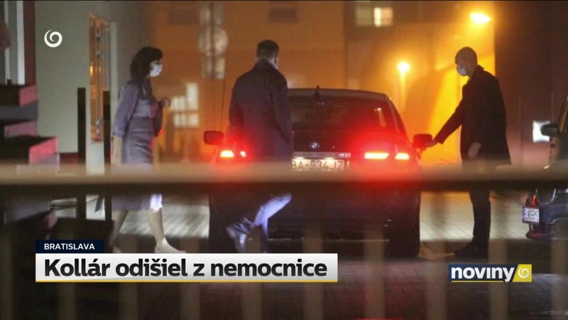 Kollár odišiel z nemocnice