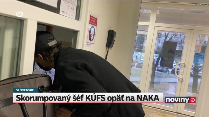 Skorumpovaný šéf KÚFS opäť na NAKA