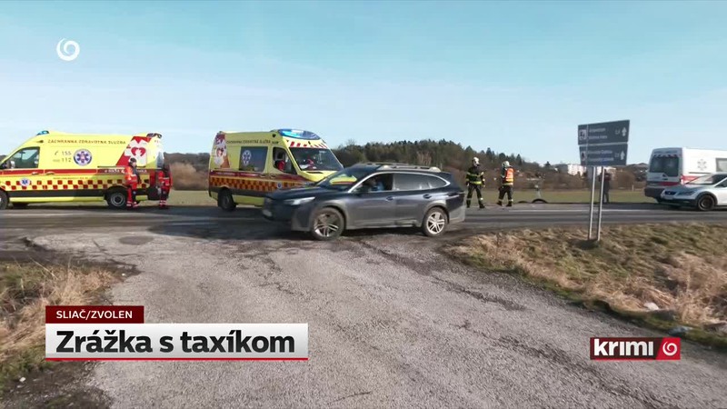 Zrážka s taxíkom