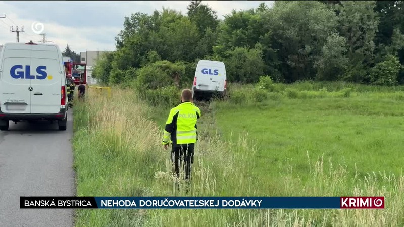 NEHODA DORUČOVATEĽSKEJ DODÁVKY