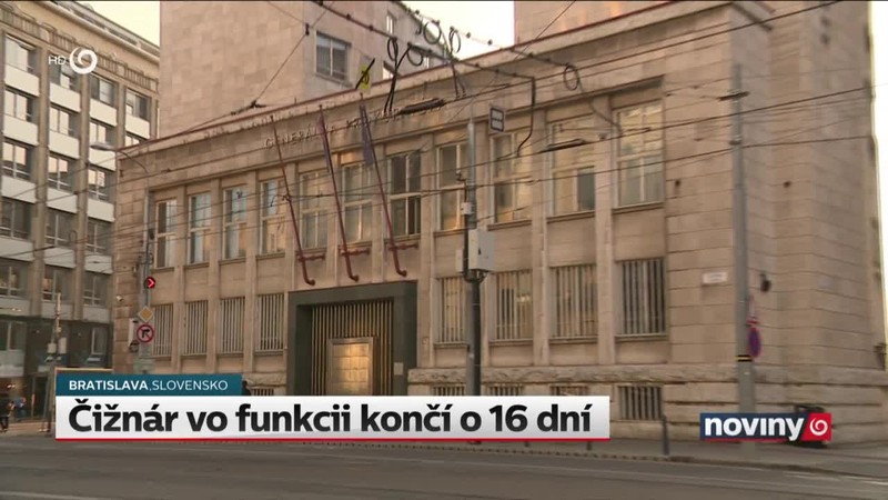 Čižnár vo funkcii končí o 16 dní