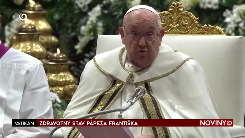 ZDRAVOTNÝ STAV PÁPEŽA FRANTIŠKA