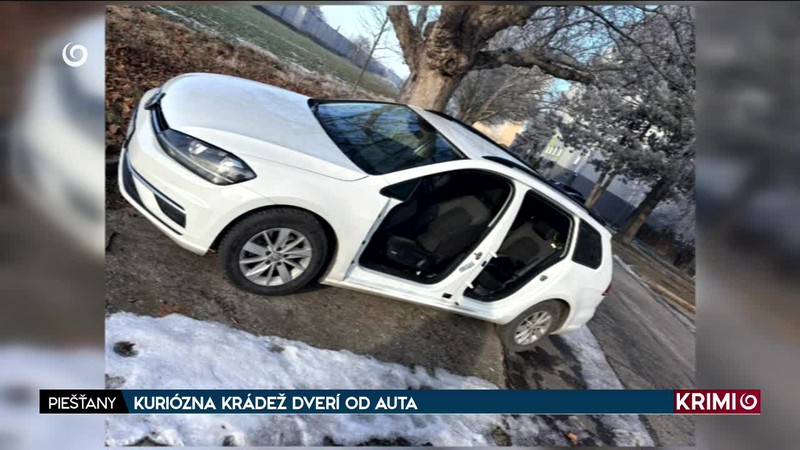 KURIÓZNA KRÁDEŽ DVERÍ OD AUTA