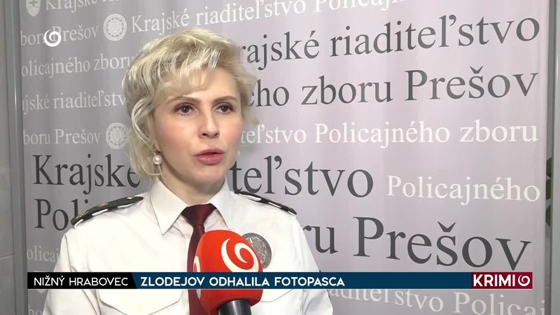 ZLODEJOV ODHALILA FOTOPASCA