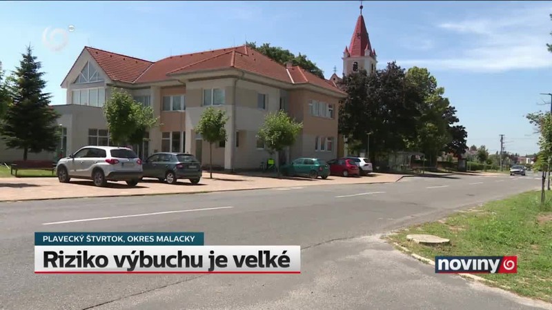 Riziko výbuchu je veľké