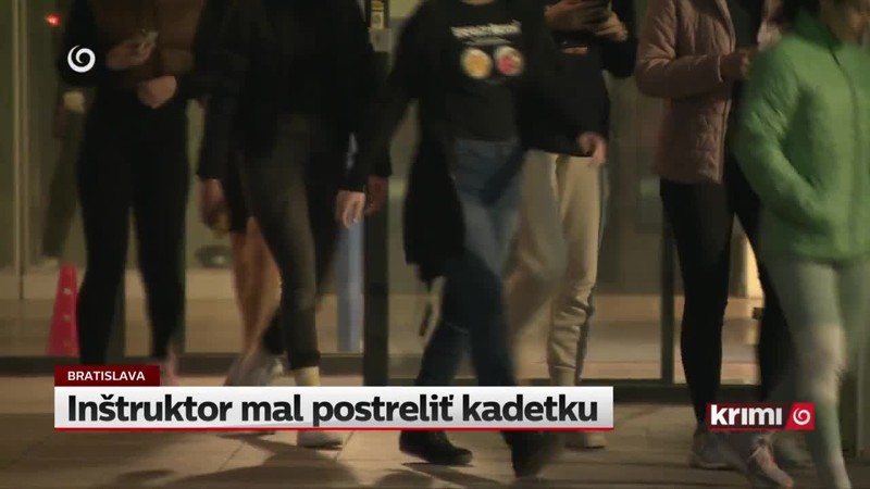Inštruktor mal postreliť kadetku