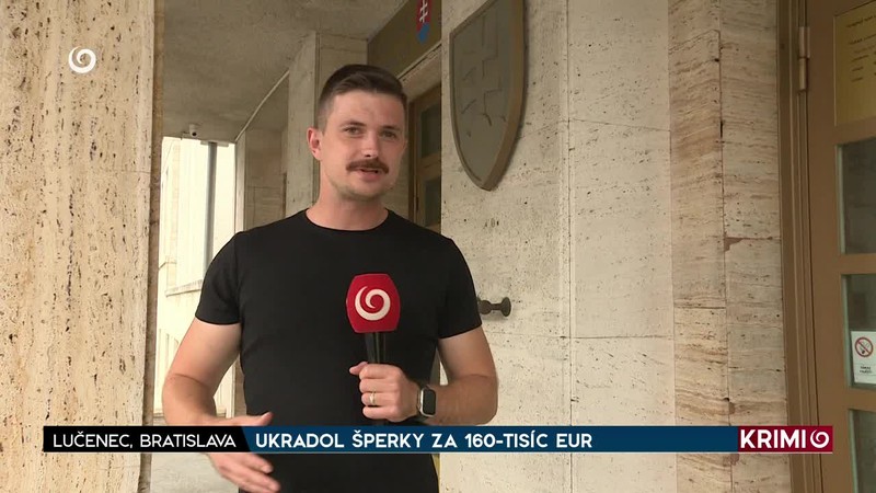 UKRADOL ŠPERKY ZA 160-TISÍC EUR