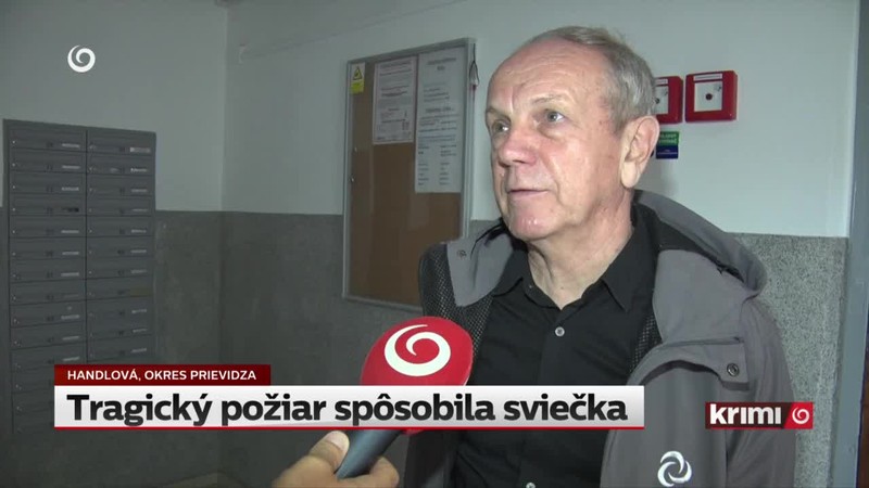 Tragický požiar spôsobila sviečka