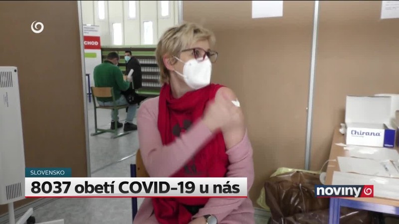 8037 obetí COVID-19 u nás