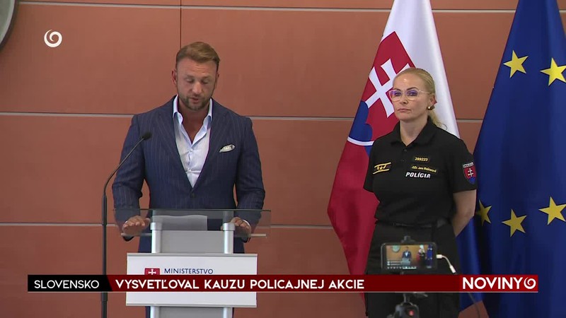VYSVETĽOVAL KAUZU POLICAJNEJ AKCIE