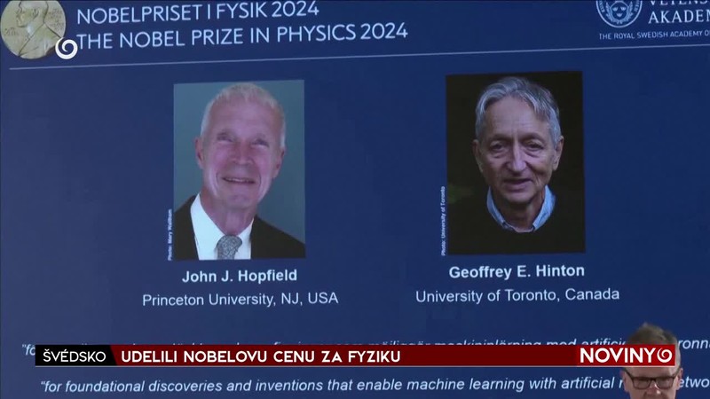 UDELILI NOBELOVU CENU ZA FYZIKU