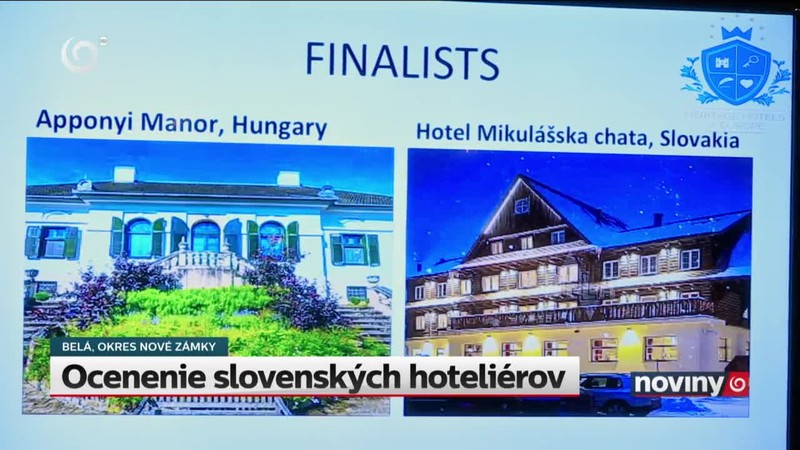 Ocenenie slovenských hoteliérov