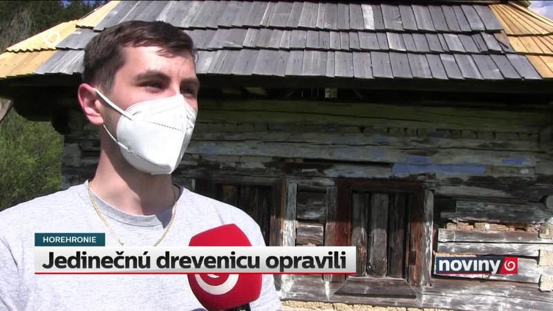 Jedinečnú drevenicu opravili