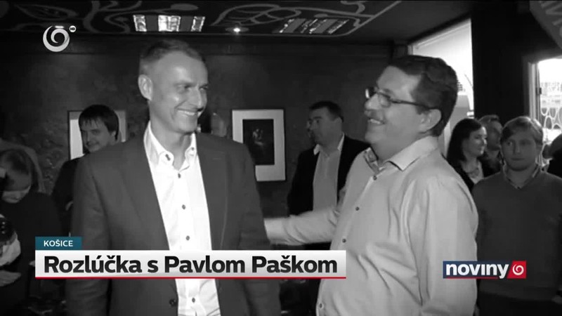 Rozlúčka s Pavlom Paškom