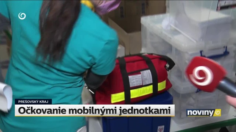 Očkovanie mobilnými jednotkami
