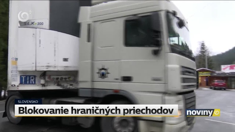 Blokovanie hraničných priechodov