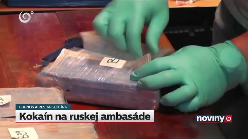 Kokaín na ruskej ambasáde