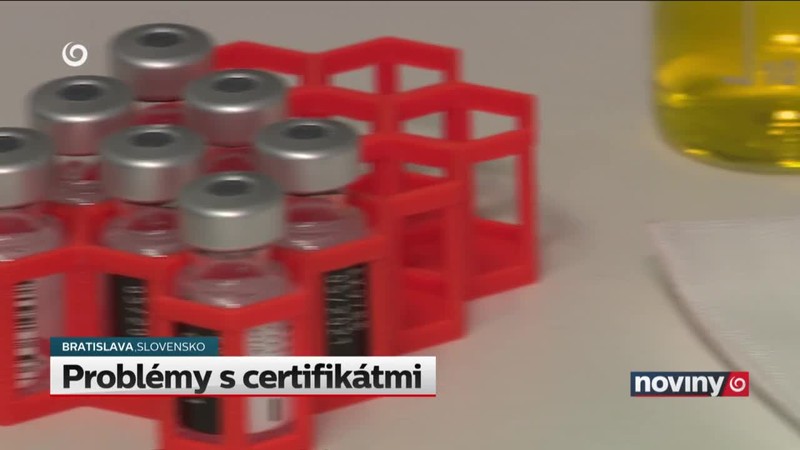 Problémy s certifikátmi