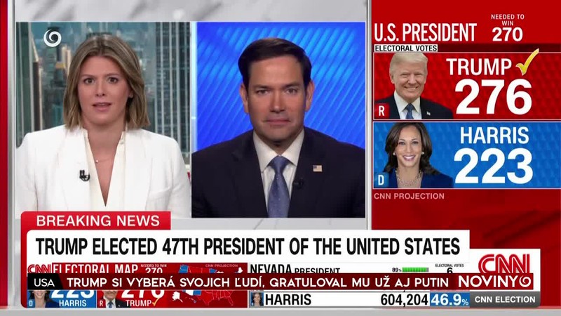 TRUMP SI VYBERÁ SVOJICH ĽUDÍ, GRATULOVAL MU UŽ AJ PUTIN