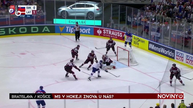 KOŠICE / MS V HOKEJI ZNOVA U NÁS?