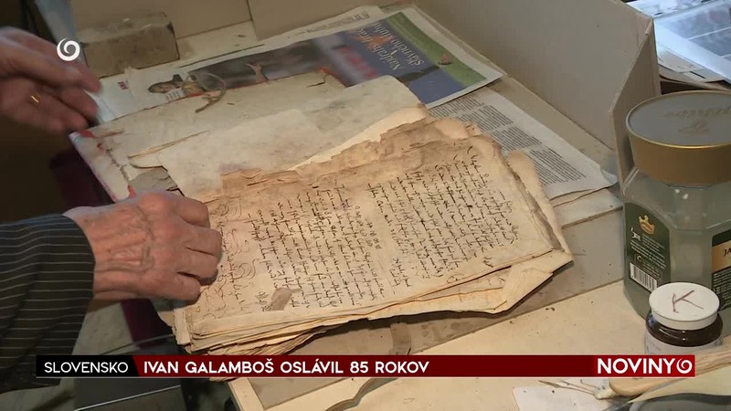 IVAN GALAMBOŠ OSLÁVIL 85 ROKOV